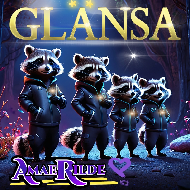 Glänsa omslag